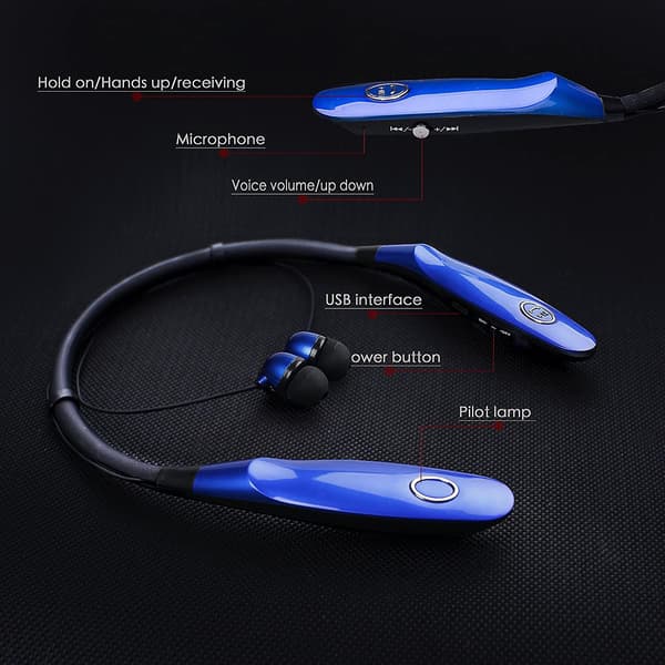 Bluetooth-hörlurar 14 timmars arbetstid, Bluetooth-headset för lastbilschaufförer