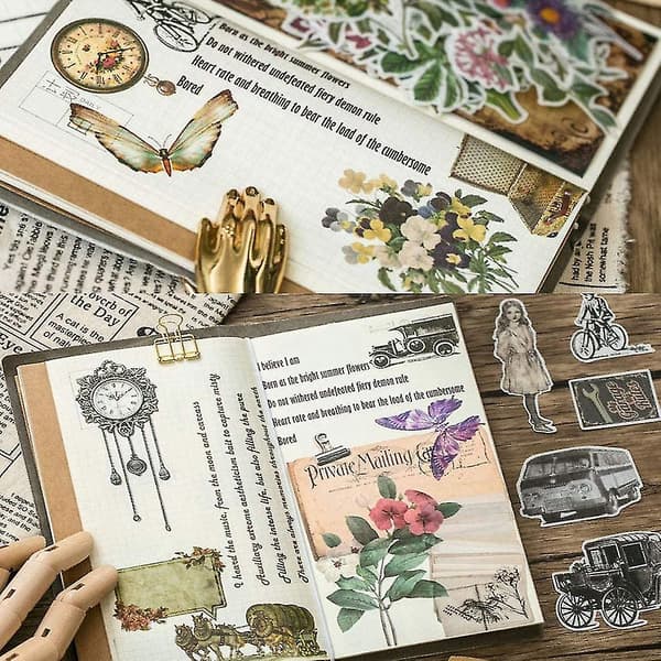 Tarrapaketti, 300 kpl Scrapbooking-tarroja, Scrapbooking-tarroja