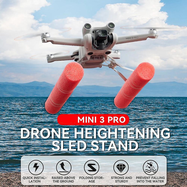 Utvidelse for landingsutstyr for Mini 3 Pro-drone med vannski