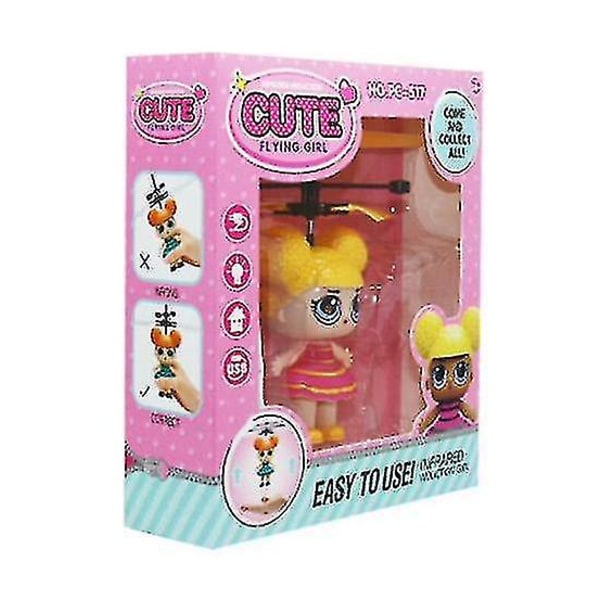 Lol Flying Girls Surprise Doll Magic Infrapuna-induktioohjatut lasten lelut (B PINK)