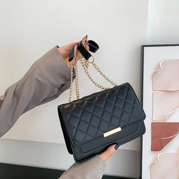 Axelväska dam liten, snygg crossbody väska för kvinnor