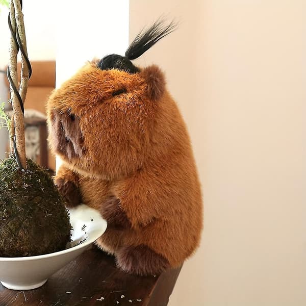 Gosedjur Capybara Dock Capybara Plyschdocka Sovkudde
