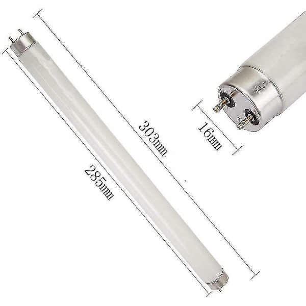 8w T5 UV-flugor, 2 st elektriska ersättningsinsektsmedel för T5 UV-lampa, skadedjursbekämpning