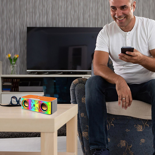 2023 Trådlös laddning Bluetooth-högtalare Multifunktionell bärbar subwoofer Bluetooth-ljud