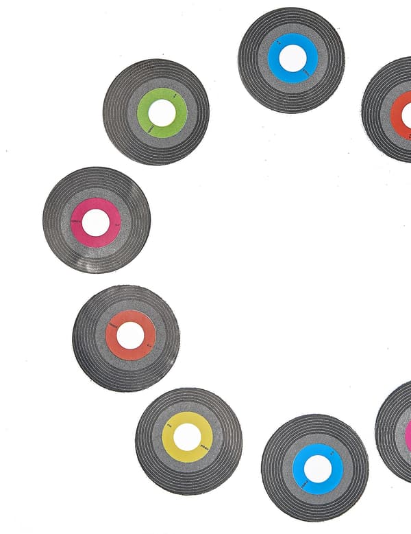150 vinyl bordkonfetti
