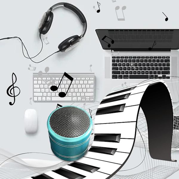 M5 Metall Bluetooth-högtalare Serie Hög Volym Små Stålkanoner Mobiltelefon Trådlös Utomhus Skrivbord Bärbar Liten Högtalare