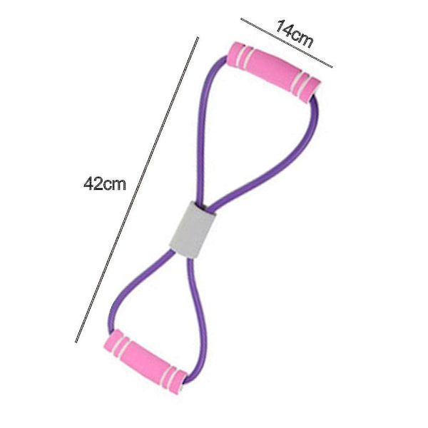 2 st Yoga Motståndband Expander Stretch Rep