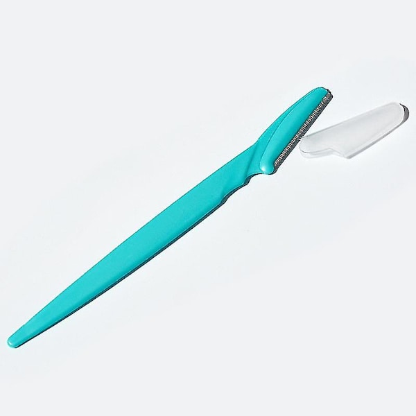 30 st Eyebrow Razor för Kvinnor, Razor för Kvinnors Ansikte, Multifunktionella Ansiktsrakhyvlar för Kvinnor och Män (Himmelsblå)