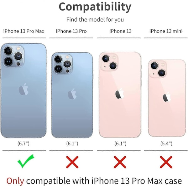 Designad för iPhone 13 Pro Max Skal Söt med Kameraskydd, Lyxigt Hjärta Plätering Telefonskal Mjuk TPU Stötfångare Sida med Små Mönster för Kvinnor