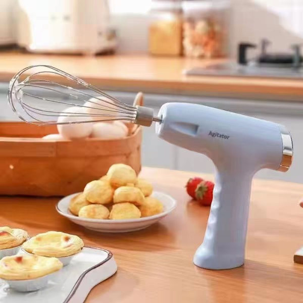 Bärbar Mini Trådlös Köksmatberedare: Mångsidig Blender, Vitlöksmosare, Köttkvarn och Visp för Hembruk - Rosa