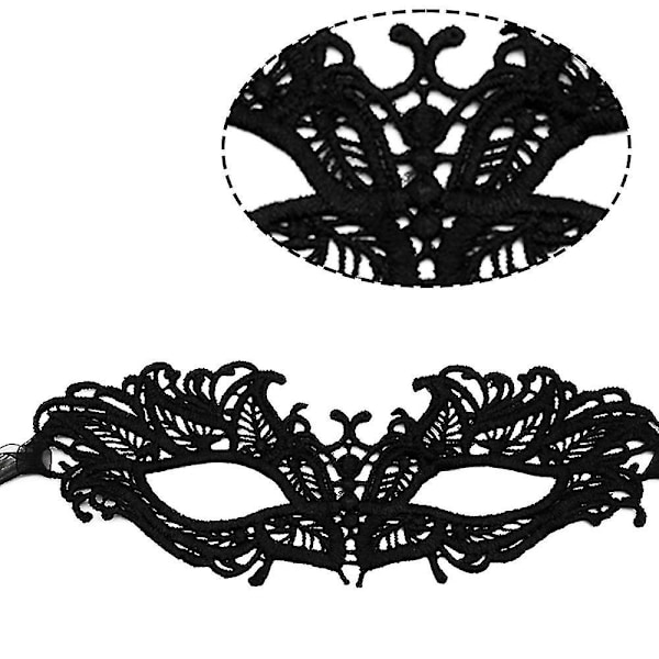 Fashion kattöron pannband spets ögonmask kostym par söt sexig ögonmask maskerad mask hår elastisk båge