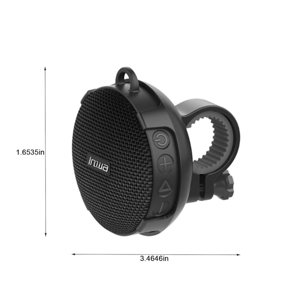 Trådlös serie cykel Bluetooth-högtalare bärbar utomhus 7-nivås subwoofer med långvarig räckvidd och snabb anslutning