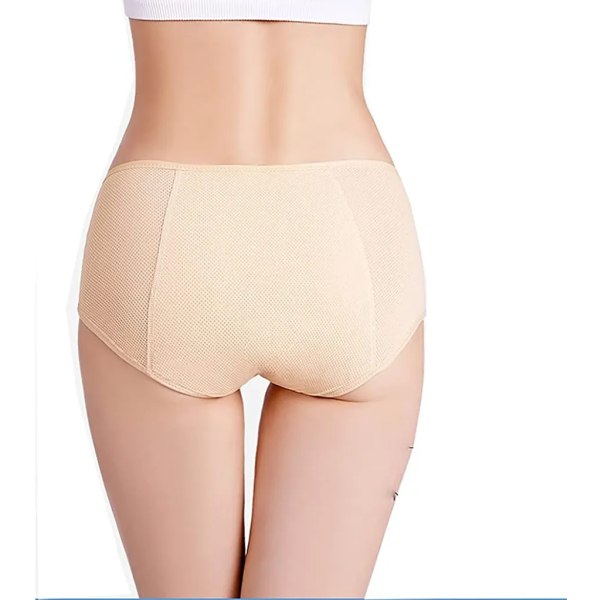 3-delads underkläder för kvinnor med hög midja Kalsonger Menstruation  Bekväm Lätt att rengöra Hipster Plus Size(L-6XL) 3d92 | Fyndiq