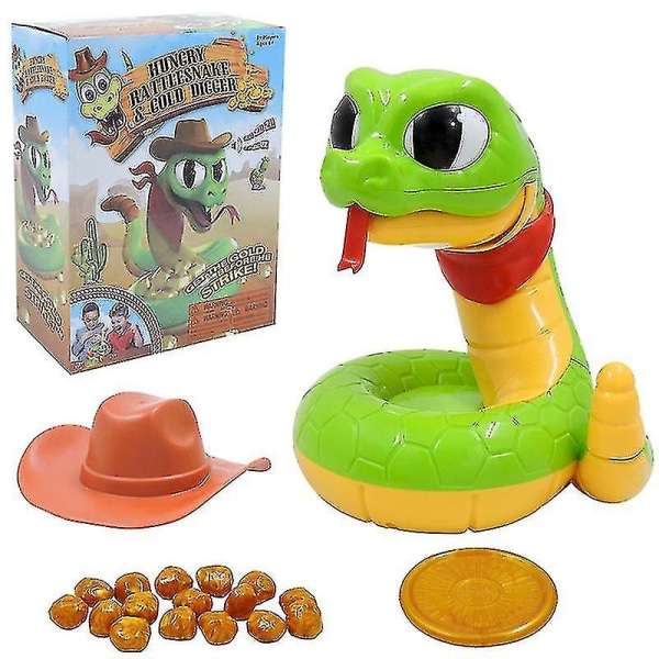 Electric Rattlesnake Toy Tricky Toy Prank Game Skräckstimulerande dekompressionssnake