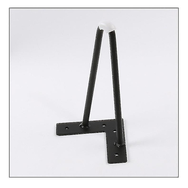 10cm-40cm Jern Bordben Kabinet Fødder Hårnål Skrivebord Ben Metal Møbelfod 1 Stykke