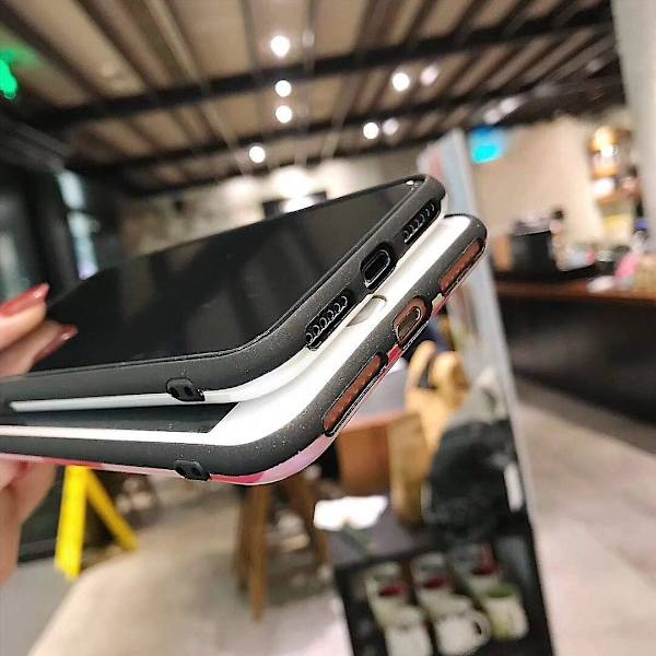 Telefonfodral Kompatibelt Med Iphone Xr, Elegant Vacker Röd Hjärtmönster Blank Yta Skyddsfodral Mjuk Tpu 360 Grader Bra Skydd - Stort Röd Hjärta