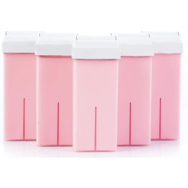 Venalisa Roll On -vahakasetti - Karvanpoisto | Vahakasetti | Vaha Roll On | Depilaatiovaha | Pakkaus 6 täyttöä X 100ml | Vahakasetti Roller Jalalle