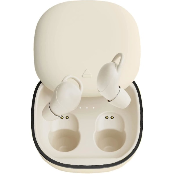 Sömnhörlurar Sömnhörlurar Lättaste lilla brusreducerande Tyst komfort Mini Sleepbuds Wireless Bluetooth 5.2 Flerfärgad tillval（Beige）