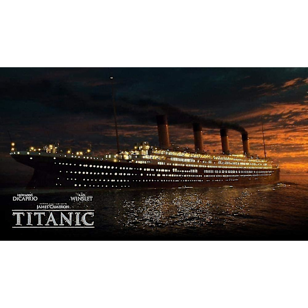 1000/500/300 Brikker Puslespill For Voksne Titanic Plakat Barn Puslespill Puslespill Sett For Familie | Pedagogisk Spill