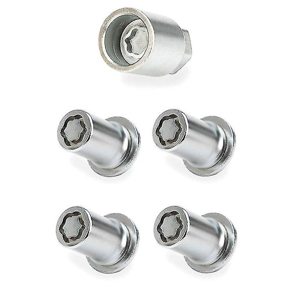 Til Toyota Lexus Legering Hjul Lås Møtrik Sæt til Anti Tyveri 5PCS