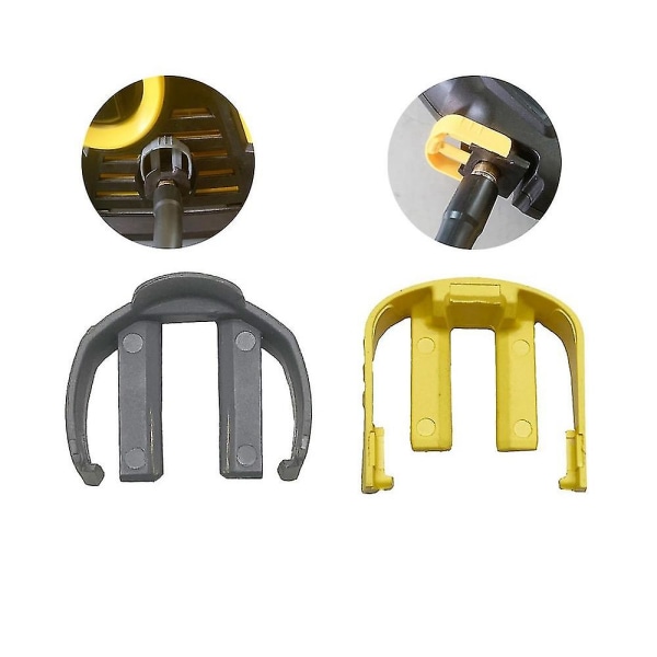 1 sæt gul & grå til K2 K3 K7 højtryksrenser aftrækker & slangeudskiftning C Clip Clamp til slange til