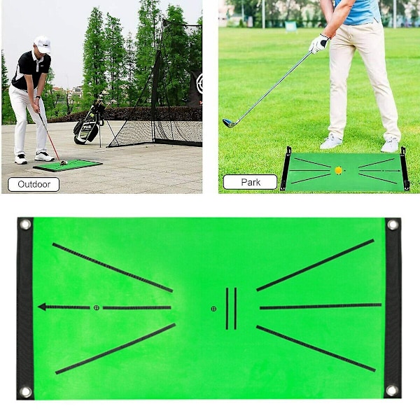 30x60cm Golf Träningsmatta Bärbar Golfträning För Hjälpsvingdetektering Slagträ