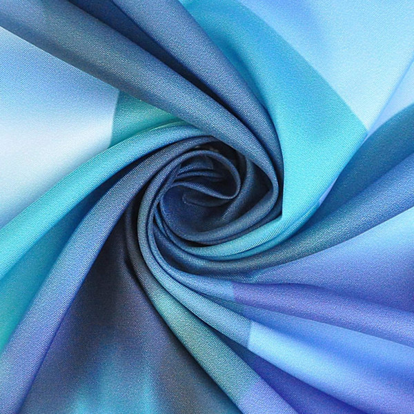 Underwater World med Delfiner och Växter, Duschdraperi med Krokar, 180cm x 180cm