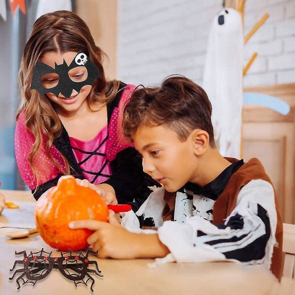Halloween briller Sjove festbriller kompatible med voksne og børn (stil 5)