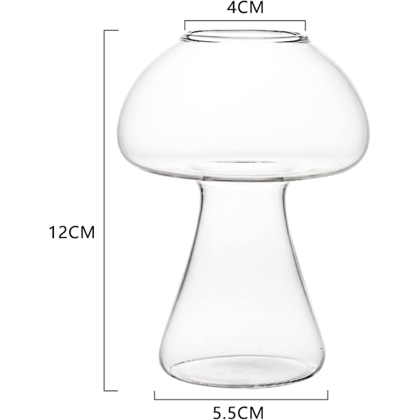 Svampglas, Cocktailglas Svampkoppar Transparent Glas Lätt Och Bärbar För Vatten Kaffe Mjölk Te Öl