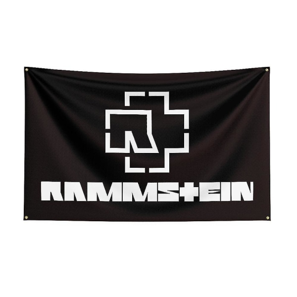 Tib 3x5ft Rammste Rock Bands Flagga För Inredning
