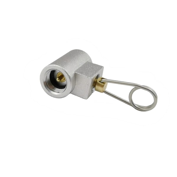 Adapter för gasbehållare för utomhuscamping, vandring, spishäll, gasbehållare, uppblåsningsventil, gasbehållare, ömsesidig fyllning, tätning, campingpropan, gasbehållare, adapter