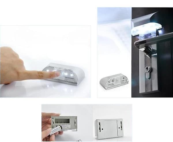 Led intelligent induktionsljus för dörrlås
