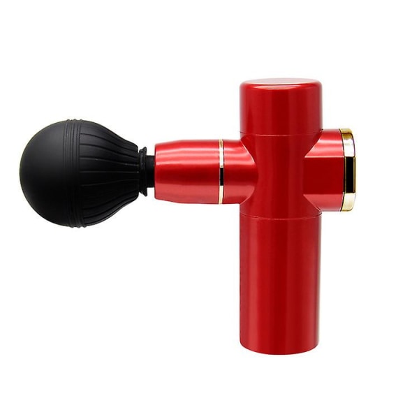 Uusi Mini Vibration Hierontapistooli Sähköhierontalaite Lihasten Relaxer Kannettava Naisten Vibraattori Fitness-laitteet Fascia Hierontalaite - Snngv (punainen)