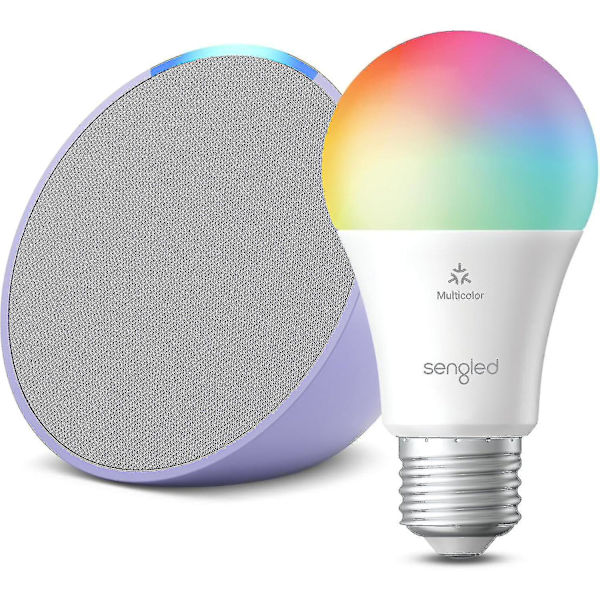 Echo Pop Lavender Bloom ja ilmainen Sengled Smart Color -lamppu