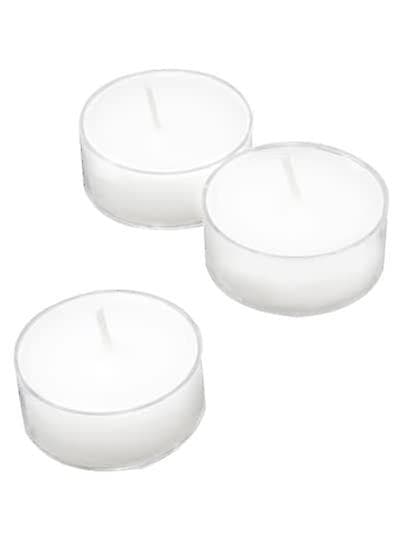6 Vita värmeljus 3,5 cm