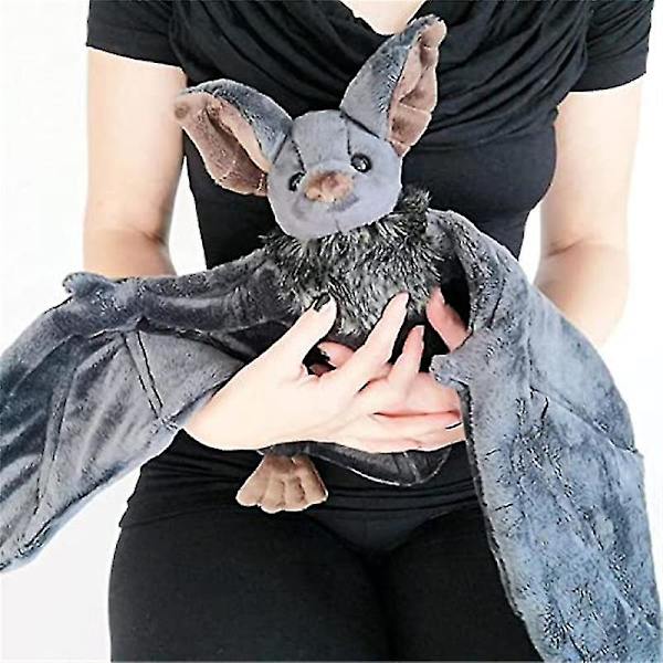 12\" Suuri Lepakko Pehmolelut, Creepy Goth Lepakko Täytetty Eläin Elävä Lepakot Pehmo Nuken Gootti Lepakko