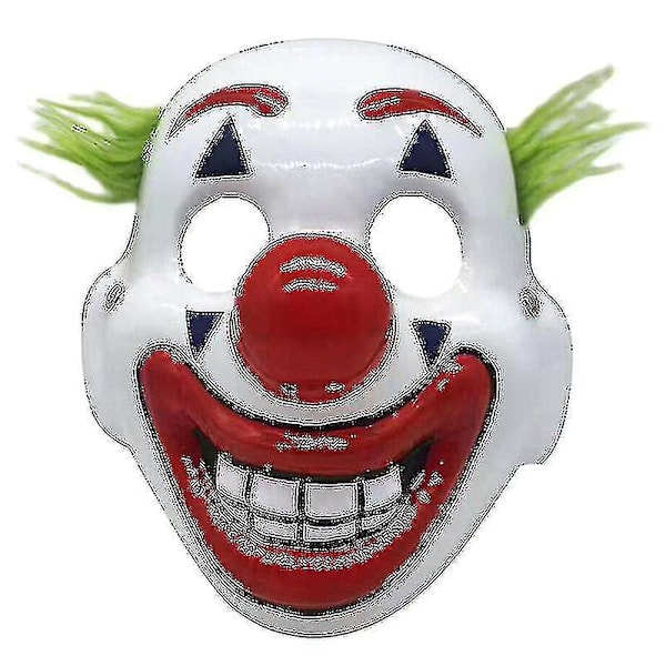 Dc Movie Joker Arthur Fleck Cosplay Mask Clown Maskerad Halloween Skräck Mask