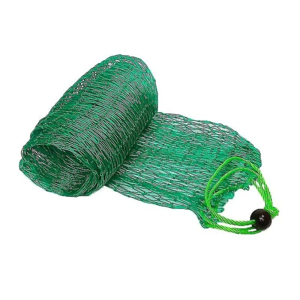 Sammenleggbar nylonfiskenettpose Nettlommefiskeholdernett（Dybde 200 cm）