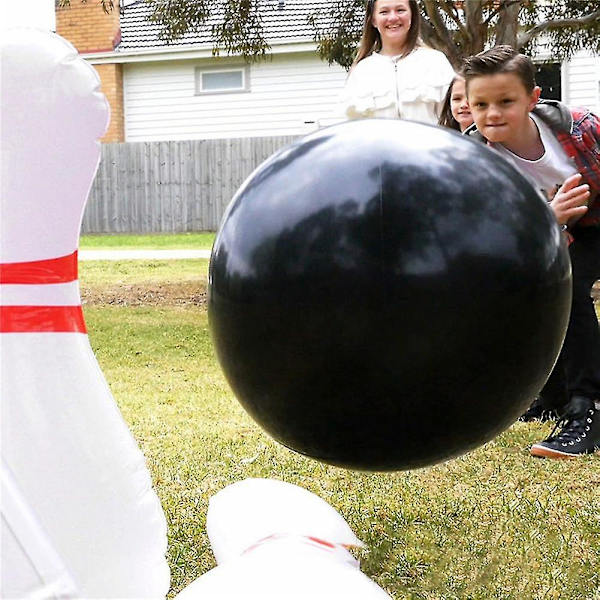 1 set Barnens Bärbara Uppblåsbara Bowlingdräkt Leksak Boll För Utomhus