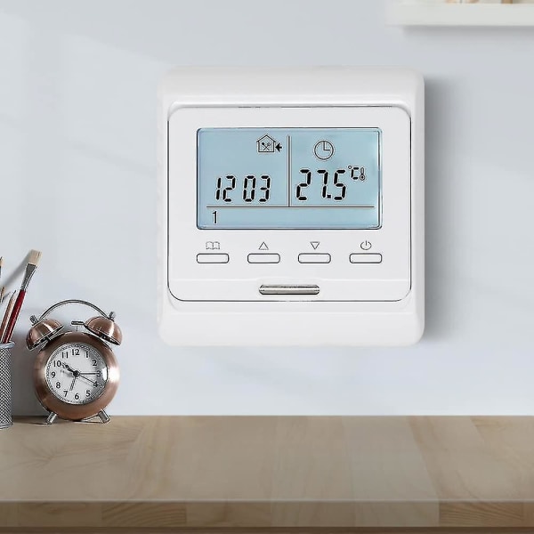 3a Programmerbar Rumstermostat för Elektrisk Golvvärme (utan Sensor)