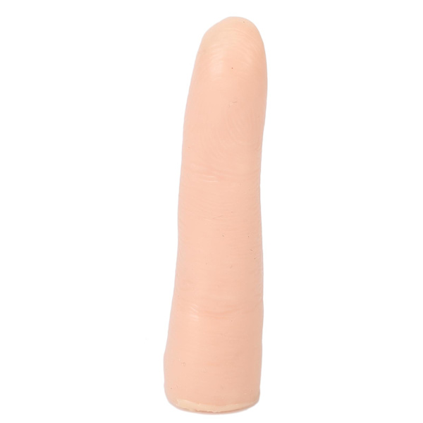 5 st flexibla silikonövningsfingrar för tatuering DIY akrylnaglar övning flexibla leder nagelfingermodeller (hudfärg)
