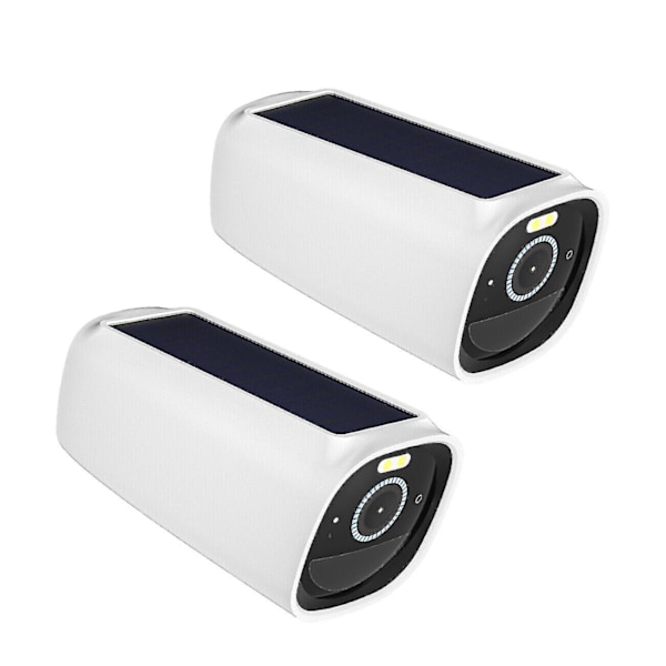 2 kpl Silikoni suojakotelo Eufycam 3(s330) langattomaan kodin turvakamerajärjestelmään