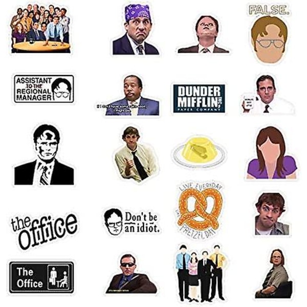 Office Stickers (50 stk) Meme Stickers 4-pakning