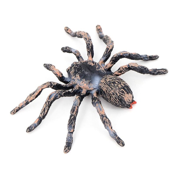 Eläinmalli 2kpl 9,5 cm Suuri väärennös Realistinen Hämähäkkihyönteismalli Lelu Hauska Halloween-sisustus Scary Prop