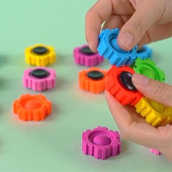 8 stk Byggekloss Puzzle Toy Ubegrenset skjøtekombinasjonsbygning