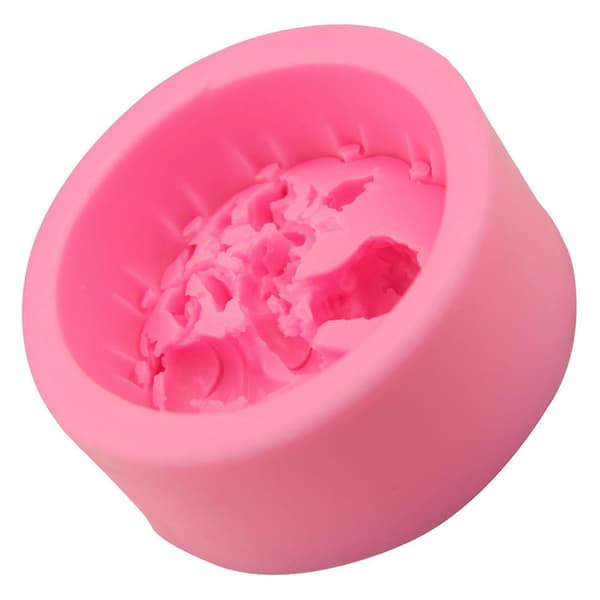 Vacker design silikonform ros vinkelform älva bakform fondant kaka -ZHENV