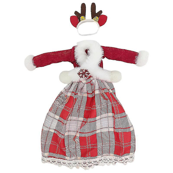 30cm/11 tum Barbie Dockset Jul Nyår Födelsedagspresent Flickor Prinsessa Kvälls Klänning (stil 2)