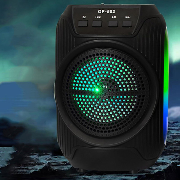 Trådlös Bluetooth-högtalare utomhus hem bärbar liten ljudsubwoofer