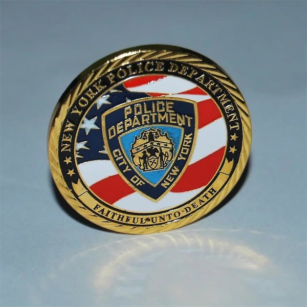 Us Department New Yorkin poliisilaitoksen Nypd Challenge Coin -keräilylahja