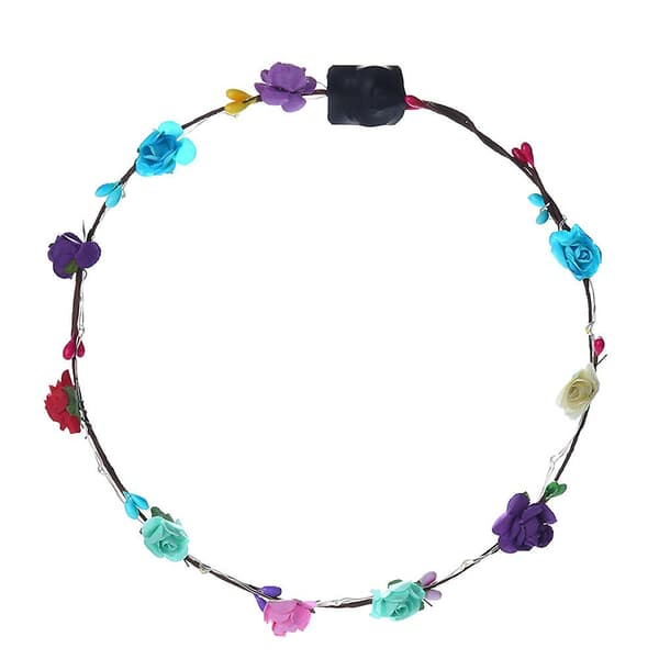 2 st Luminous LED Blomsterdiadem